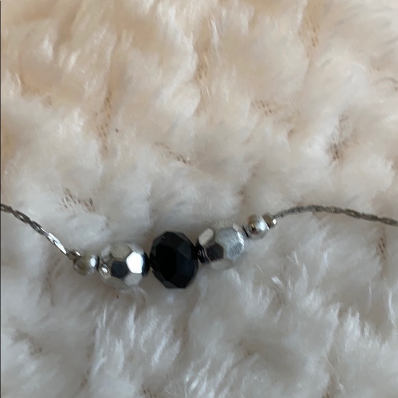 Bling Black and Silver Long or Layered Necklace - Picture 7 of 7
